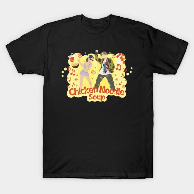 Chicken Noodle Soup J-Hope and Becky G T-Shirt by DaphInteresting